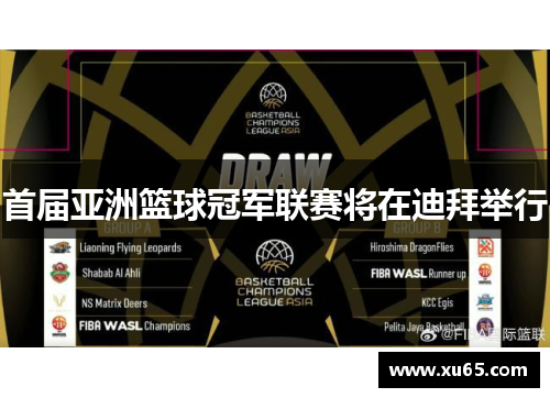 首届亚洲篮球冠军联赛将在迪拜举行